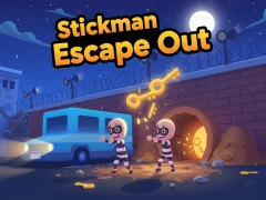 Xogo Stickman Escape Out en liña