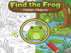Xogo Find the Frog Hidden Objects en liña