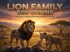 Xogo Lion Family Sim Online en liña