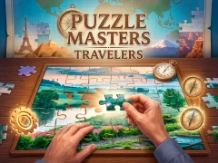 Xogo Puzzle Masters: Travelers en liña