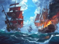 Xogo Pirate Ships: Build and Fight en liña