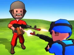 Xogo Little Commander. Red vs Blue en liña