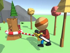 Xogo Wood Man Cutter en liña