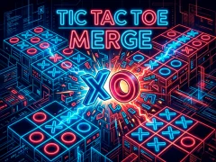 Xogo Tic Tac Toe Merge en liña