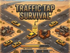 Xogo Traffic Tap Survival en liña