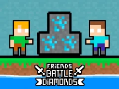 Xogo Friends Battle Diamonds en liña