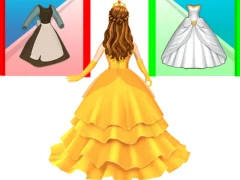 Xogo Princess Dress Up Run en liña
