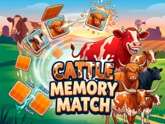 Xogo Cattle Memory Match en liña