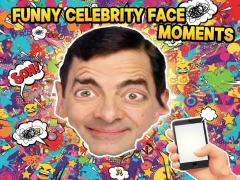 Xogo Funny Celebrity Face Moments en liña