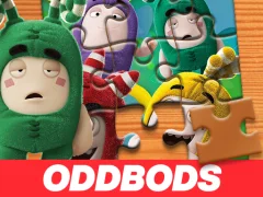 Xogo Oddbods Jigsaw Puzzle en liña