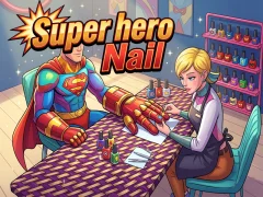 Xogo Super hero Nail en liña