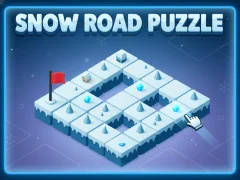 Xogo Snow Road Puzzle en liña