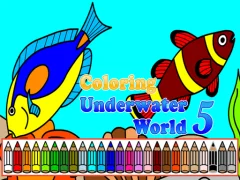 Xogo Coloring Underwater World 5 en liña
