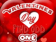 Xogo Valentines Day Find Odd One en liña