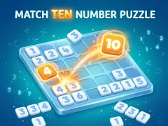 Xogo Match Ten Number Puzzle en liña