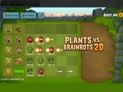 Xogo Plants vs Brainrots 2D en liña