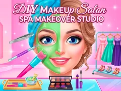 Xogo DIY Makeup Salon Spa Makeover Studio en liña