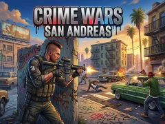 Xogo Crime Wars San Andreas en liña