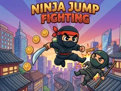 Xogo Ninja Jump fighting en liña