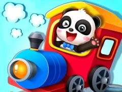 Xogo Baby Panda Train Driver en liña
