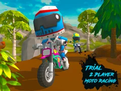 Xogo Trial 2 Player Moto Racing en liña