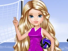 Xogo Barbie Volleyball Dress en liña