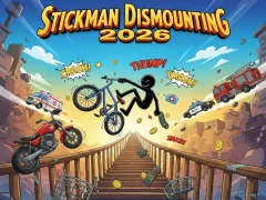 Xogo Stickman Dismounting 2026 en liña