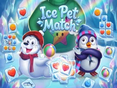 Xogo Ice Pet Match en liña