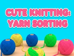 Xogo Cute Knitting: Yarn Sorting en liña