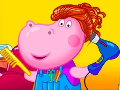 Xogo Hippo Hair Salon en liña