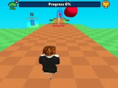 Xogo Obby Pogo Parkour! en liña