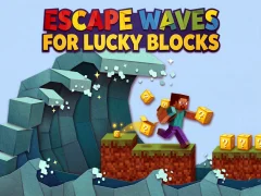 Xogo Escape Waves for Lucky Blocks en liña