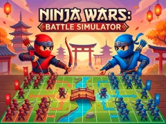 Xogo Ninja Wars: Battle Simulator en liña