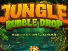 Xogo Jungle Bubble Drop en liña