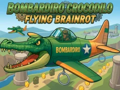 Xogo Bombardiro Crocodilo Flying Brainrot en liña