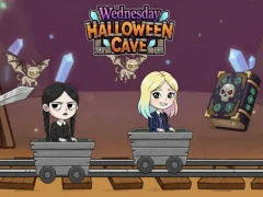 Xogo Wednesday Halloween Cave en liña