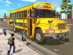 Xogo City School Bus Driving en liña