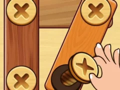 Xogo Screw Nuts & Bolts: Wood Solve en liña
