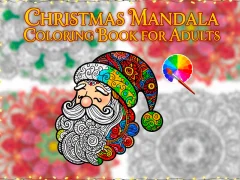 Xogo Christmas Mandala Coloring Book for Adults en liña