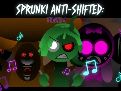 Xogo Sprunki Anti-Shifted: Phase 4 en liña