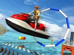 Xogo Super Jet Ski Race Stunt en liña