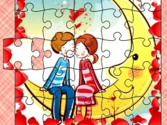 Xogo Loving Couple Jigsaw en liña