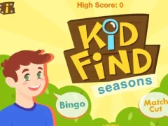 Xogo Kid Find Seasons en liña