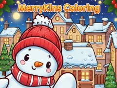 Xogo MerryKins Coloring en liña