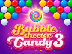 Xogo Bubble Shooter Candy 3 en liña
