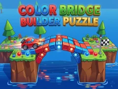 Xogo Color Bridge Builder Puzzle en liña