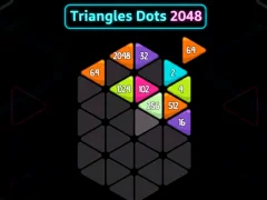 Xogo Triangles Dots 2048 en liña