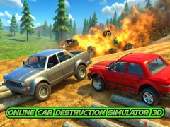 Xogo Online Car Destruction Simulator 3D en liña