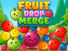 Xogo Fruit Drop Merge en liña