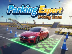 Xogo Parking Expert: Driving Exam en liña